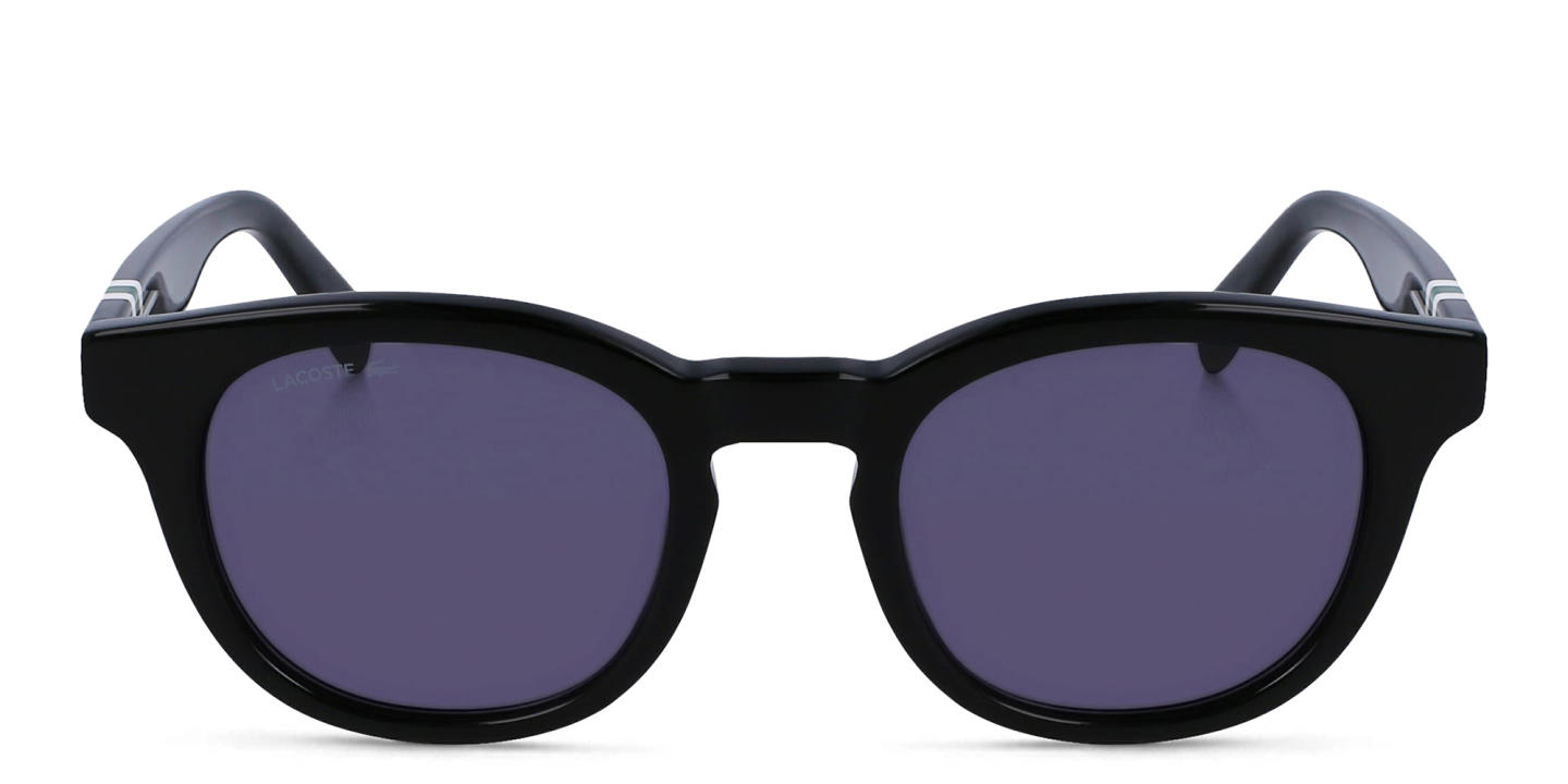 Lacoste Round Sunglasses in Black – Product Photo 0