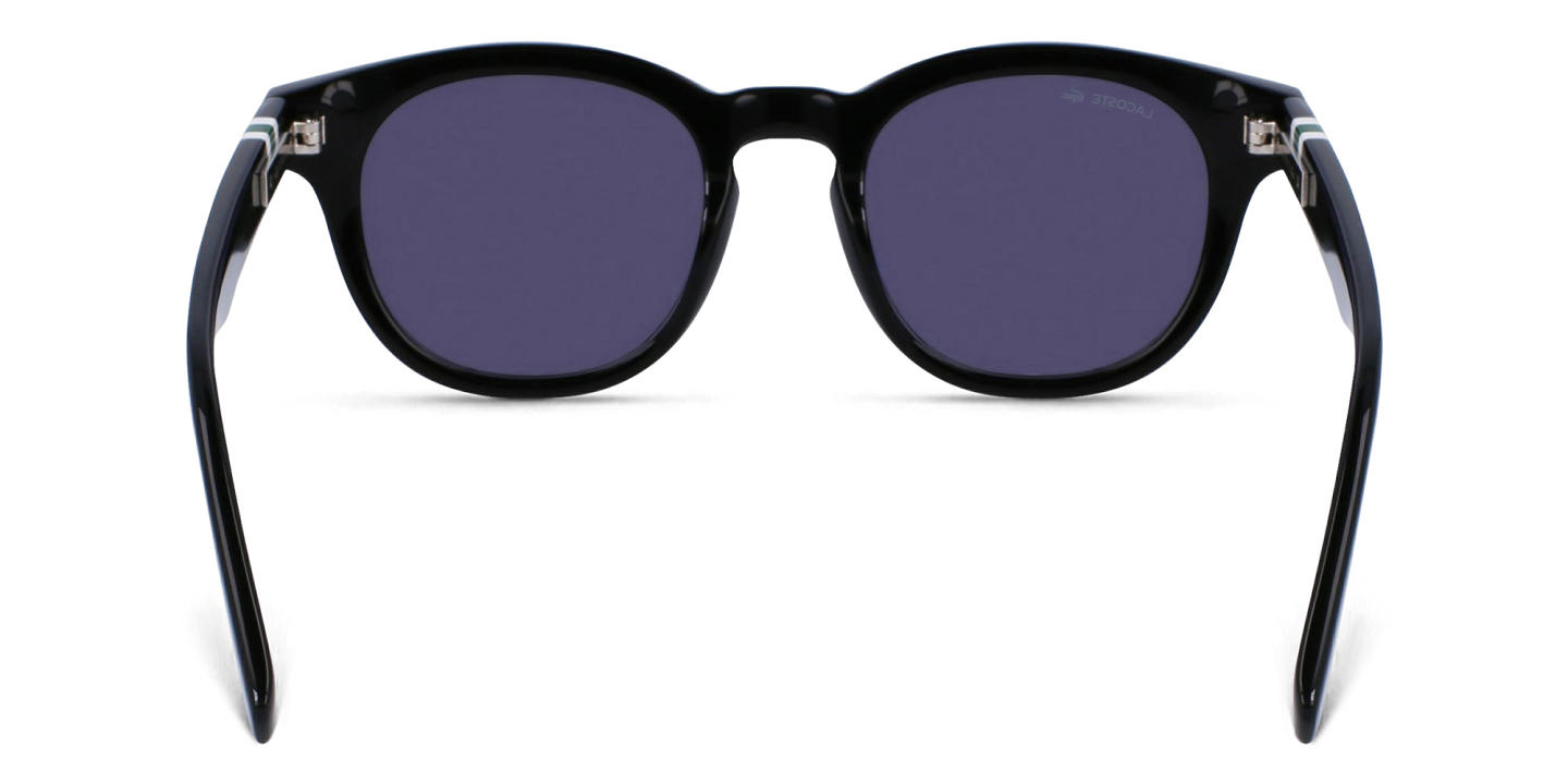 Lacoste Round Sunglasses in Black – Product Photo 3