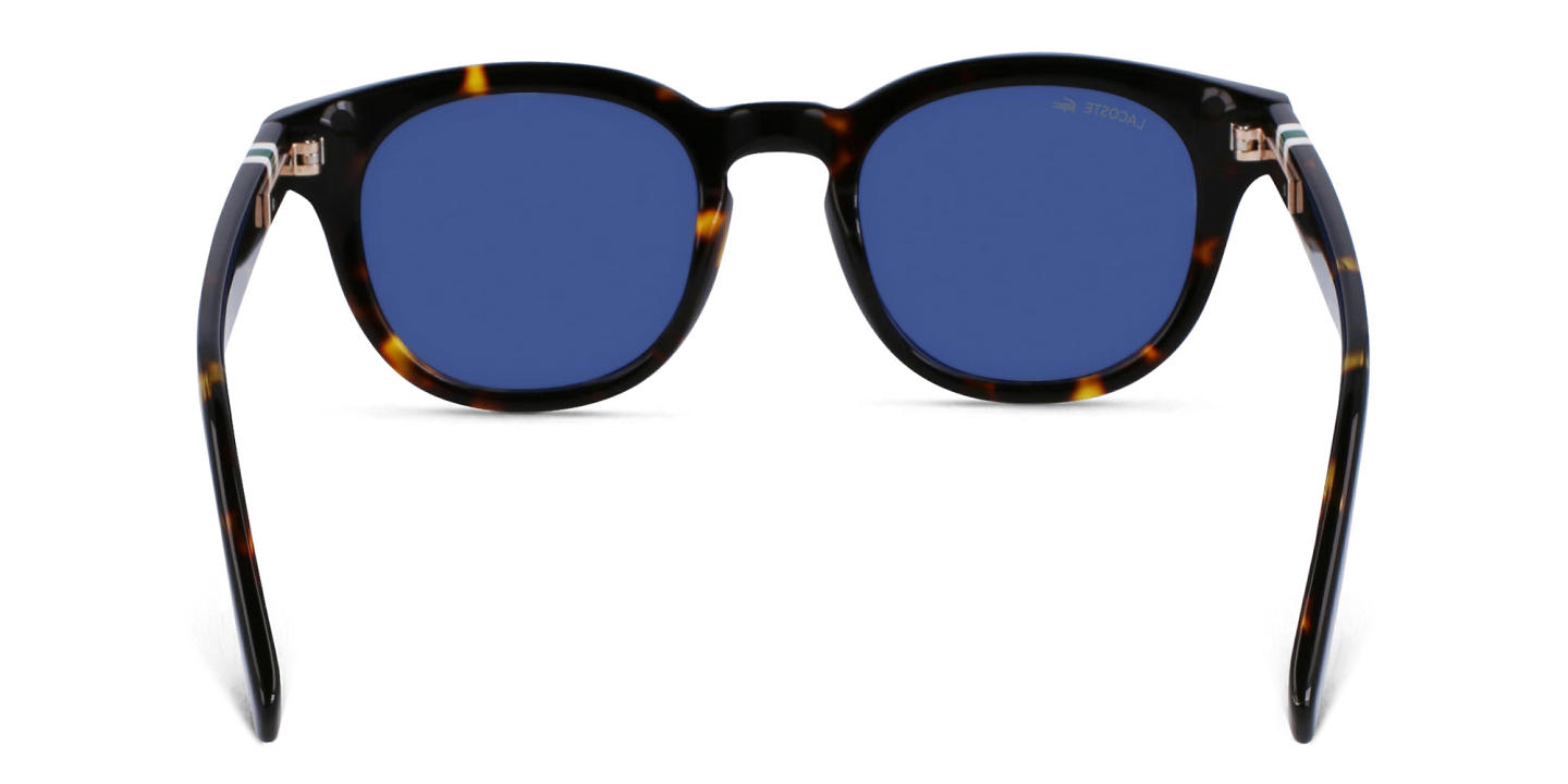 نظارات شمسية دائرية من لاكوست بلون متموج - صورة المنتج 3