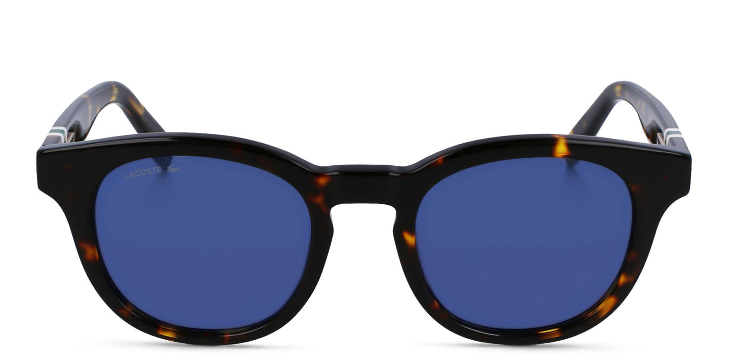Lacoste Round Sunglasses in Tortoise – Product Photo 0