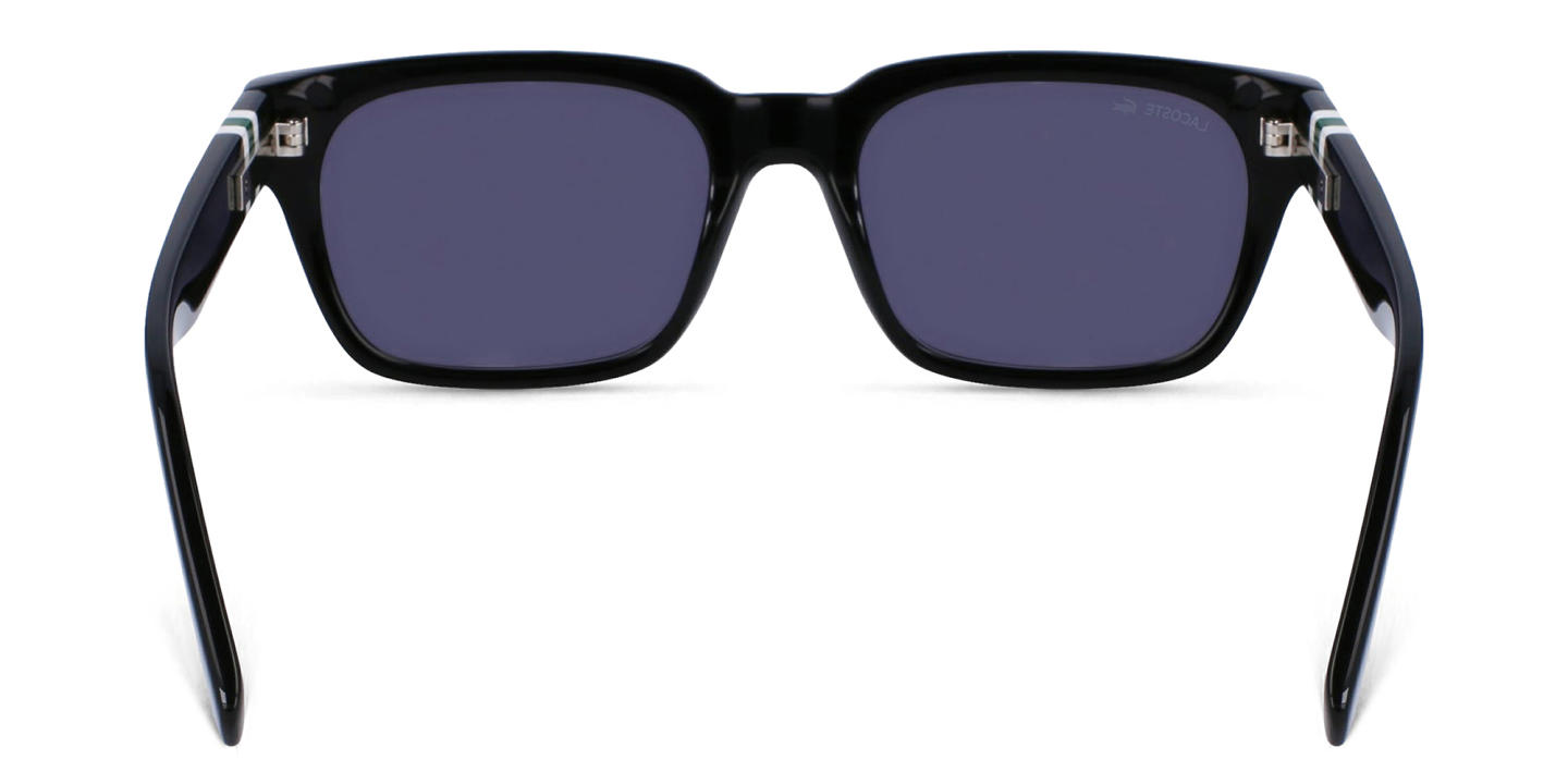Lacoste Rectangle Sunglasses in Black – Product Photo 3