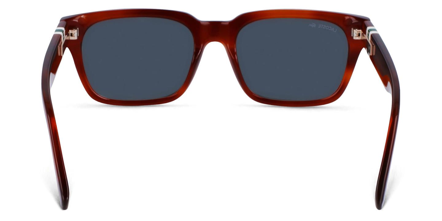 Lacoste Rectangle Sunglasses in Brown – Product Photo 3