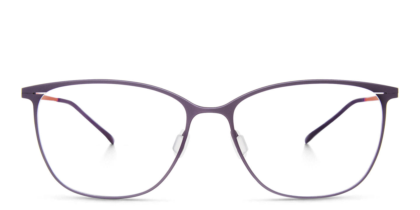 Shop Modo Square Eyeglasses in Purple online.