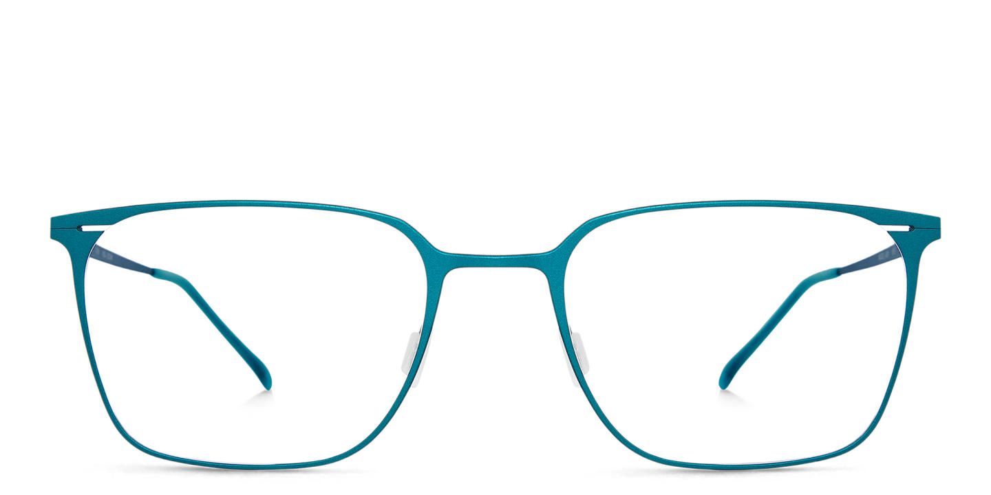 Shop Modo Square Eyeglasses in Green online.