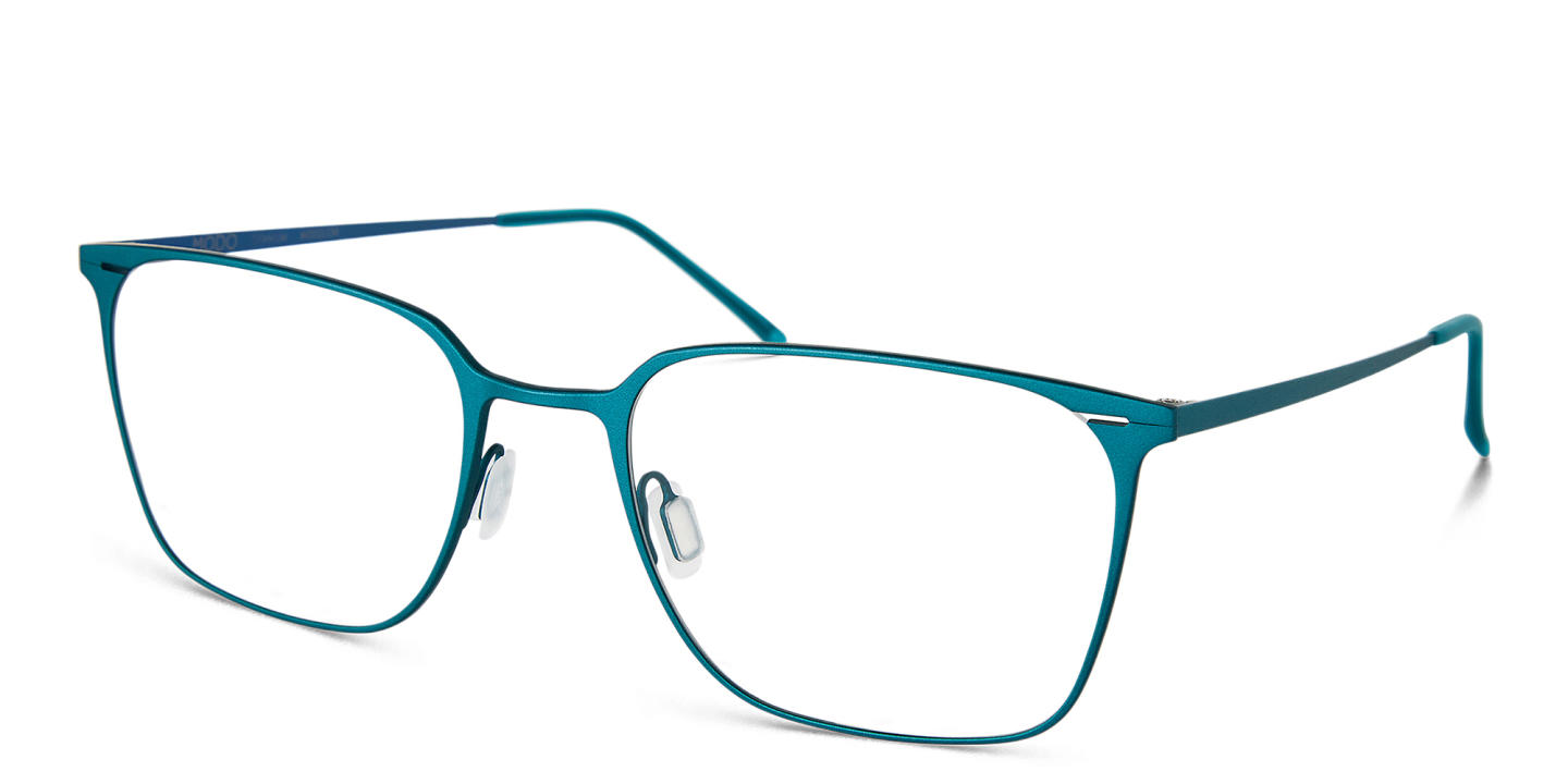 Shop Modo Square Eyeglasses in Green online.