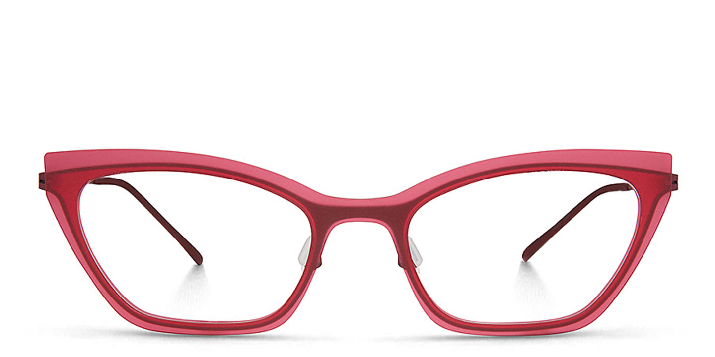 Modo Cat-Eye Eyeglasses in Red – Product Photo 0