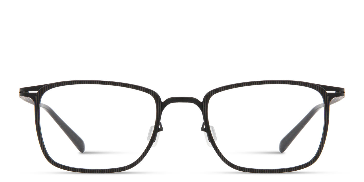 Shop Modo Rectangle Eyeglasses in Black online.