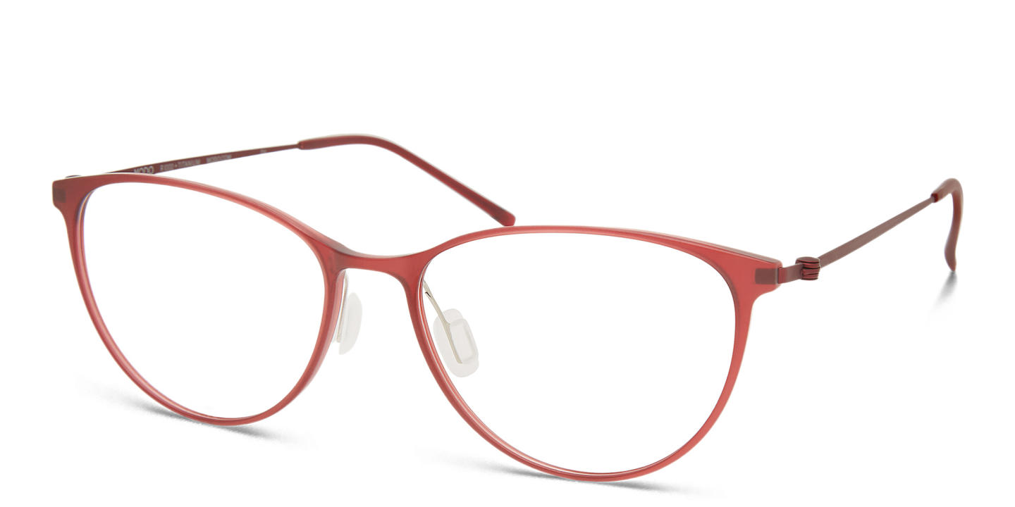 Modo Cat-Eye Eyeglasses in Red – Product Photo 1
