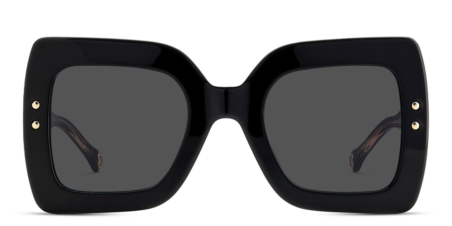 Carolina Herrera Oversized Square Sunglasses in Black – Product Photo 0