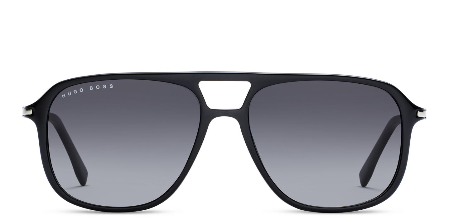 Hugo Boss Aviator Sunglasses in Black – Product Photo 0