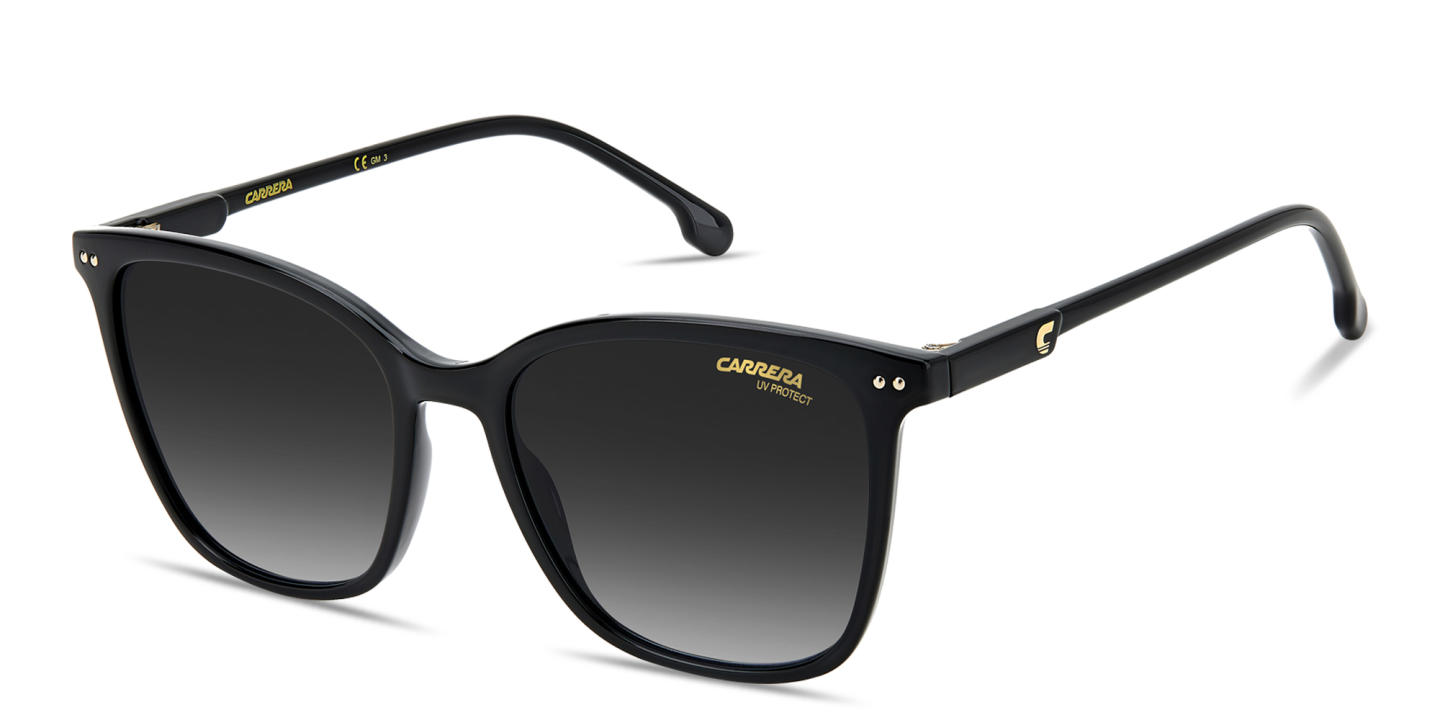 Shop Carrera C Logo Kids Square Sunglasses in Black online.