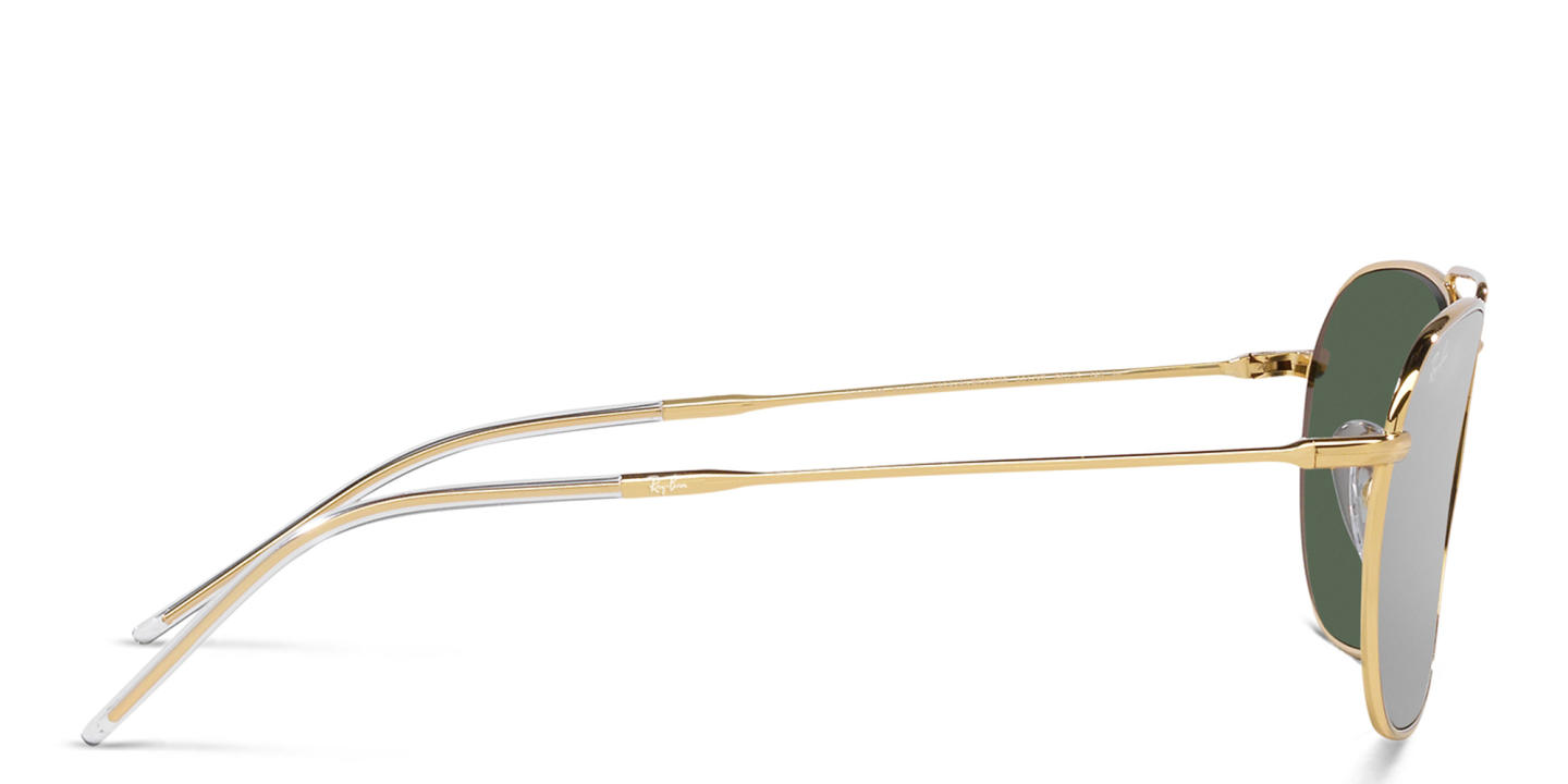 Ray-Ban Reverse Unisex Square Sunglasses in Gold – Product Photo 2