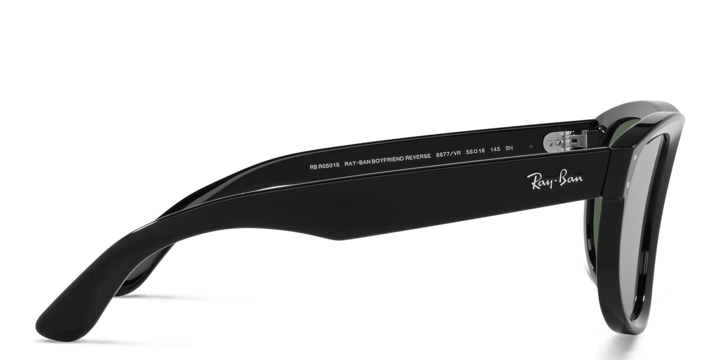 Ray-Ban Reverse Unisex Square Sunglasses in Black – Product Photo 2