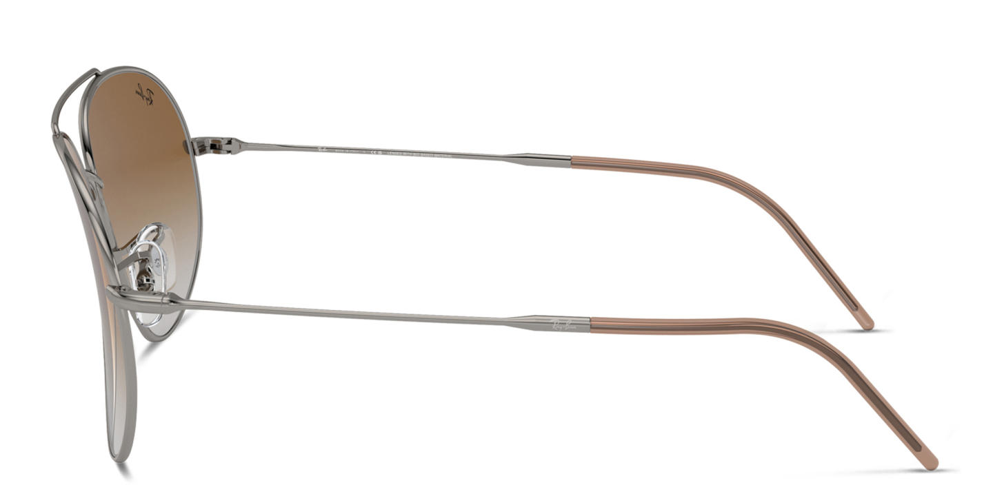Ray-Ban Unisex Wide Aviator Sunglasses in Gunmetal – Product Photo 2