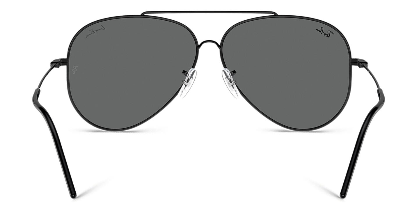 نظارات شمسية بايلوت ريفيرس للجنسين من راي بان بلون أسود - صورة المنتج 3
