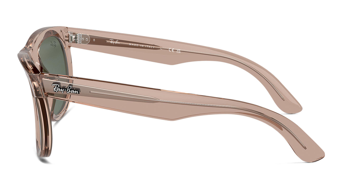 Ray-Ban Wayfarer Reverse Unisex Square Sunglasses in Brown – Product Photo 2