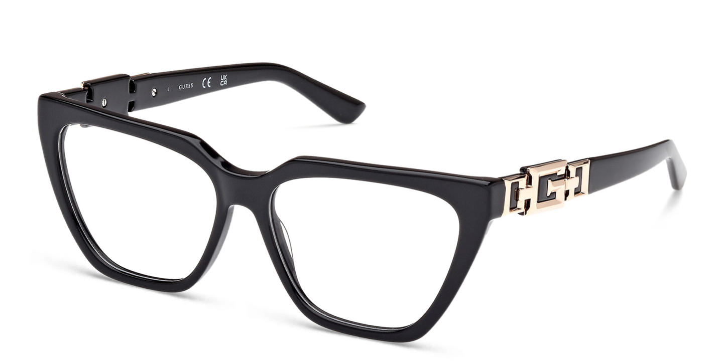 Guess Square Eyeglasses in Black – Product Photo 1
