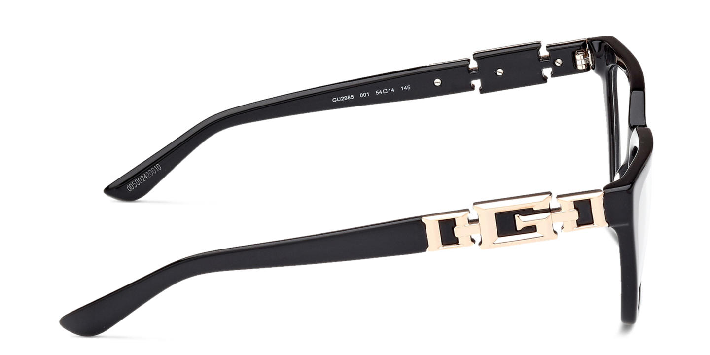 Guess Square Eyeglasses in Black – Product Photo 2