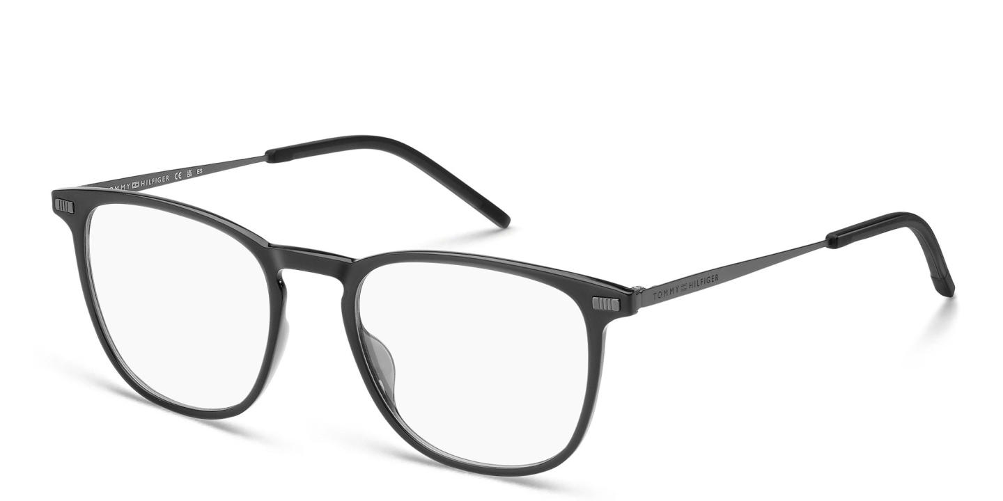 Tommy Hilfiger Square Eyeglasses in Grey – Product Photo 1