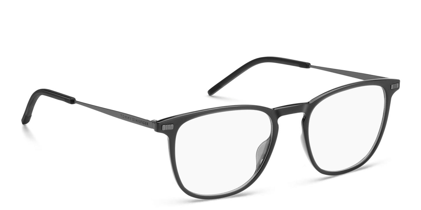 Tommy Hilfiger Square Eyeglasses in Grey – Product Photo 2