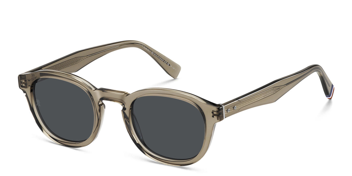 Tommy Hilfiger Round Sunglasses in Beige – Product Photo 1