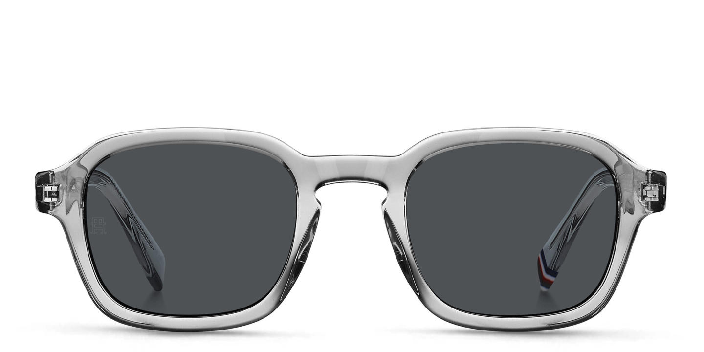 Tommy Hilfiger Square Sunglasses in Grey – Product Photo 0