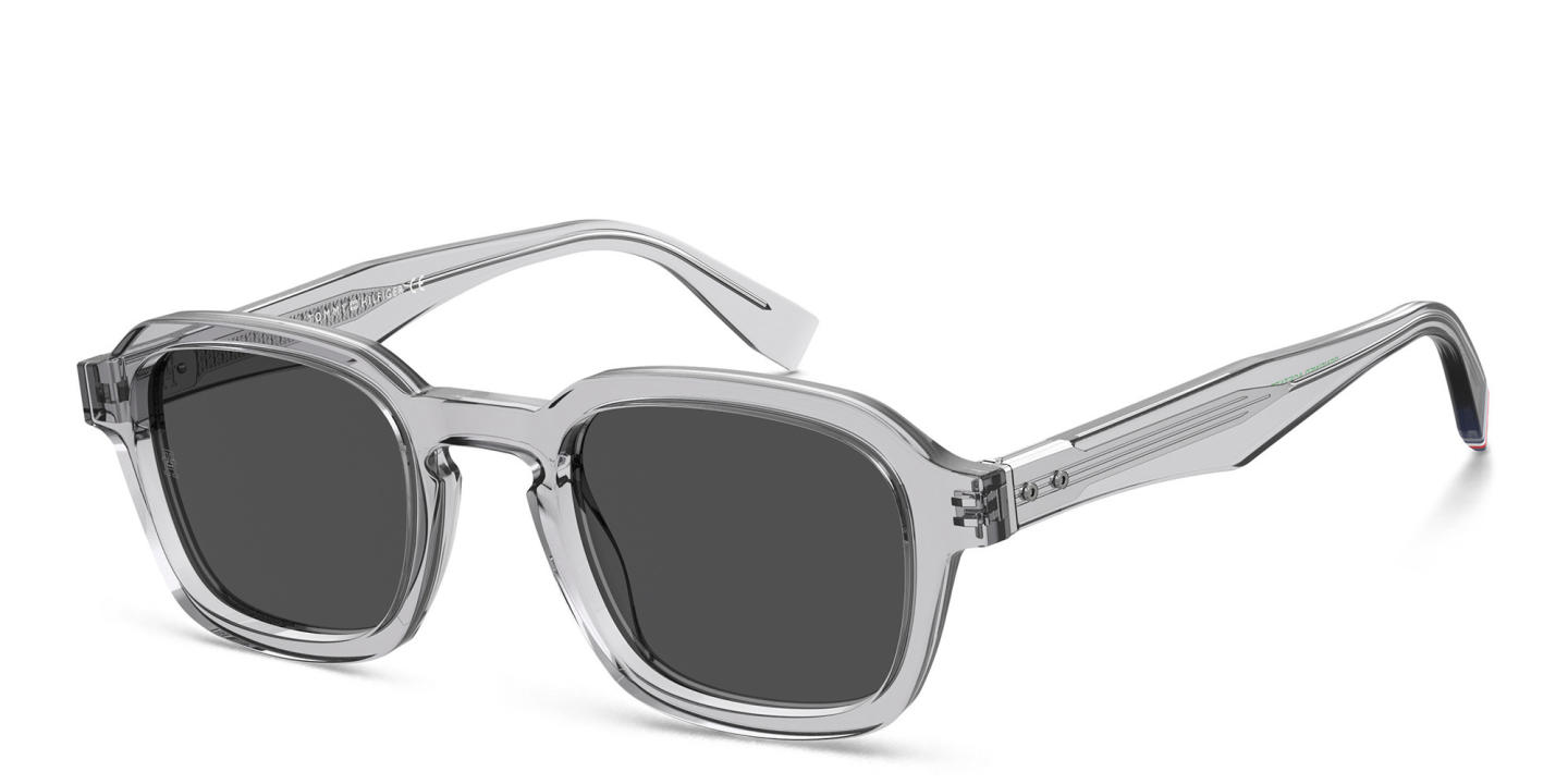 Tommy Hilfiger Square Sunglasses in Grey – Product Photo 1