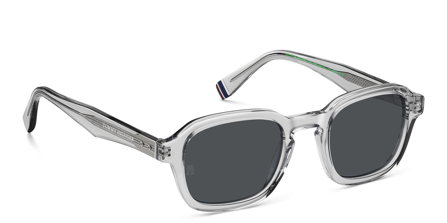 Tommy Hilfiger Square Sunglasses in Grey – Product Photo 2