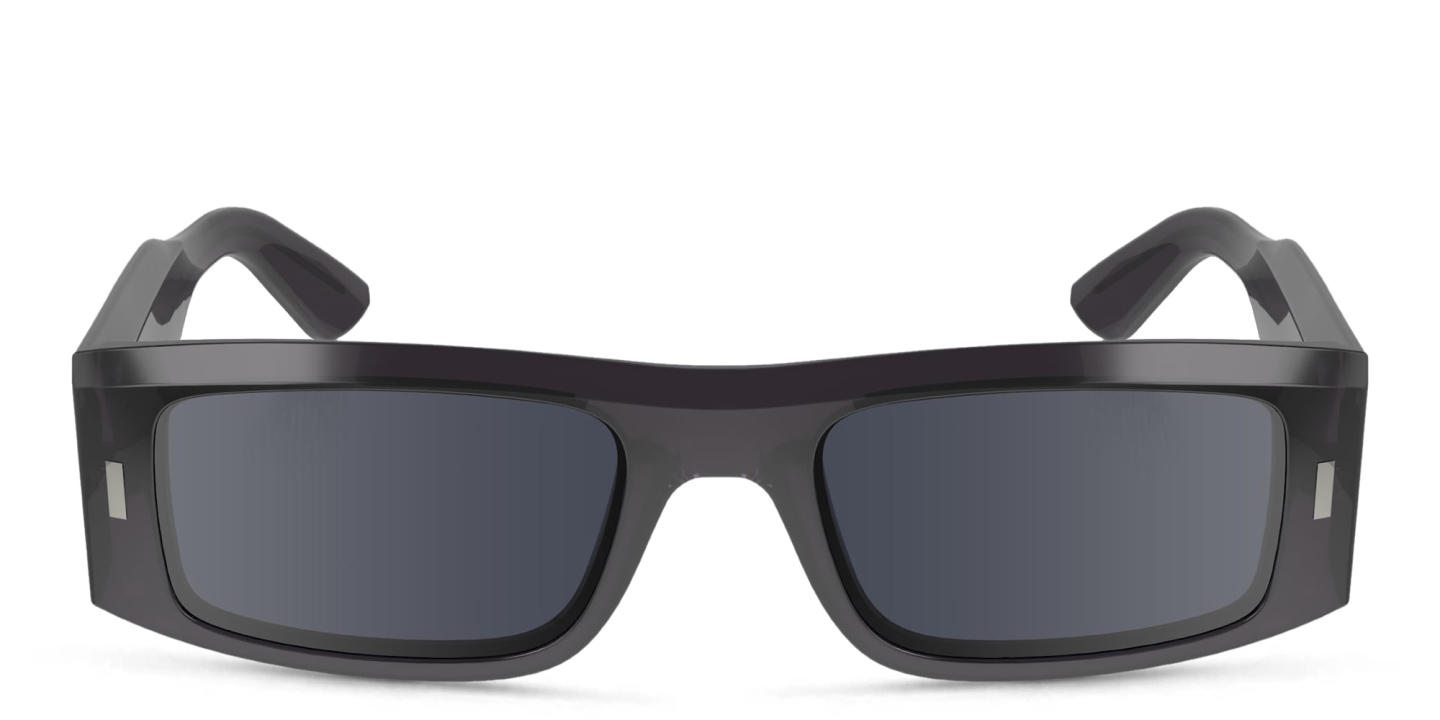 Calvin Klein Unisex Rectangle Sunglasses in Grey – Product Photo 0