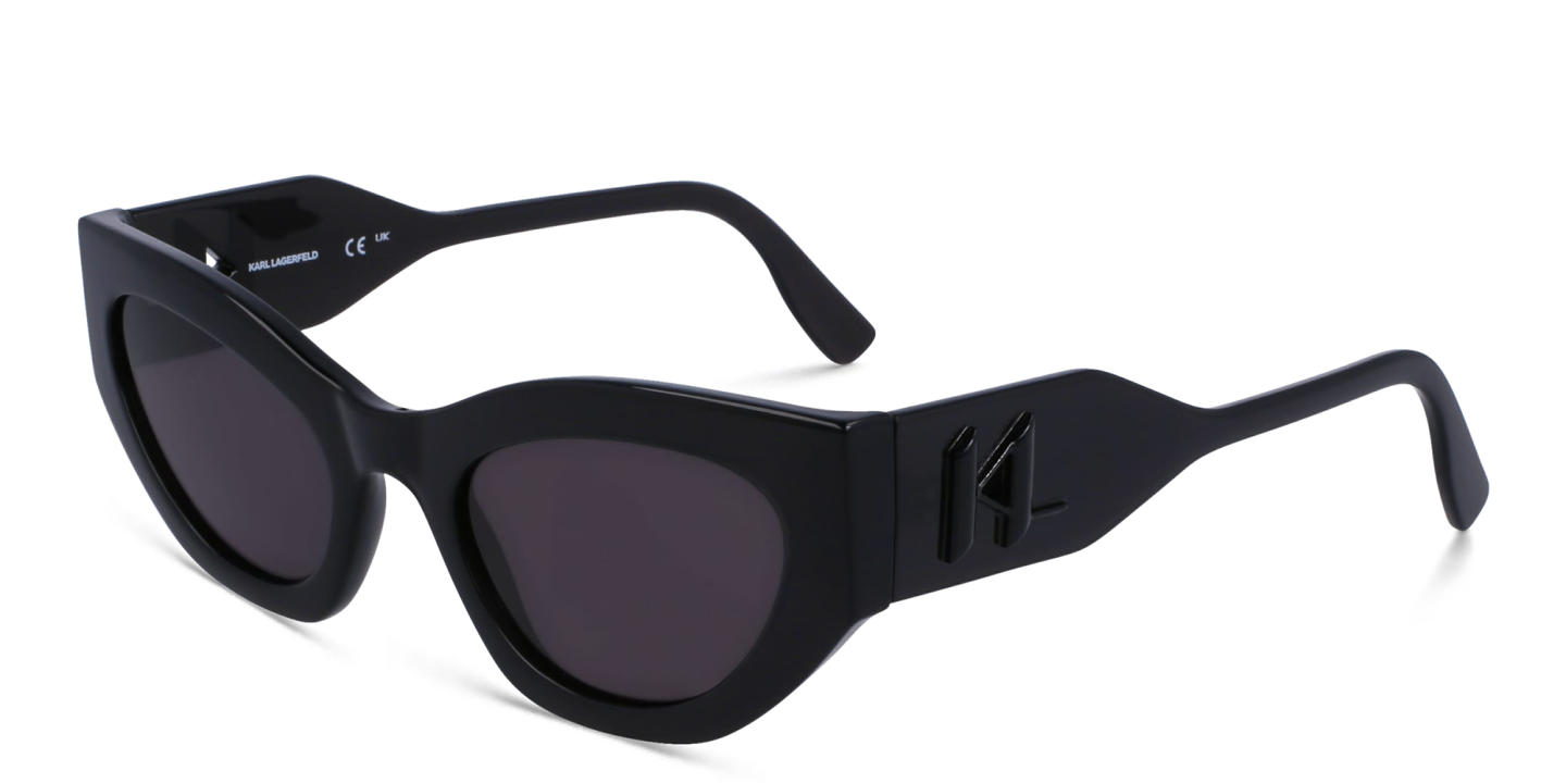 KARL LAGERFELD Cat-Eye Sunglasses in Grey – Product Photo 1