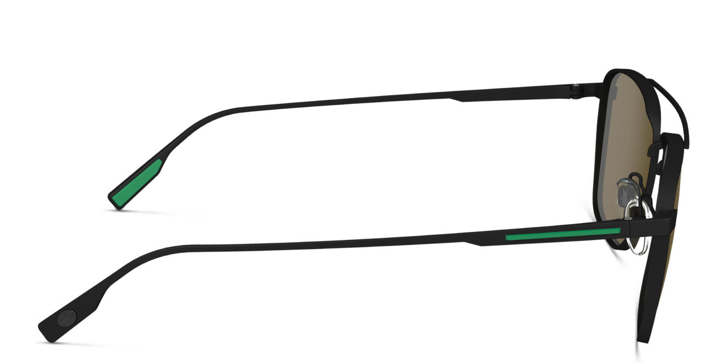 Lacoste Square Sunglasses in Black – Product Photo 2