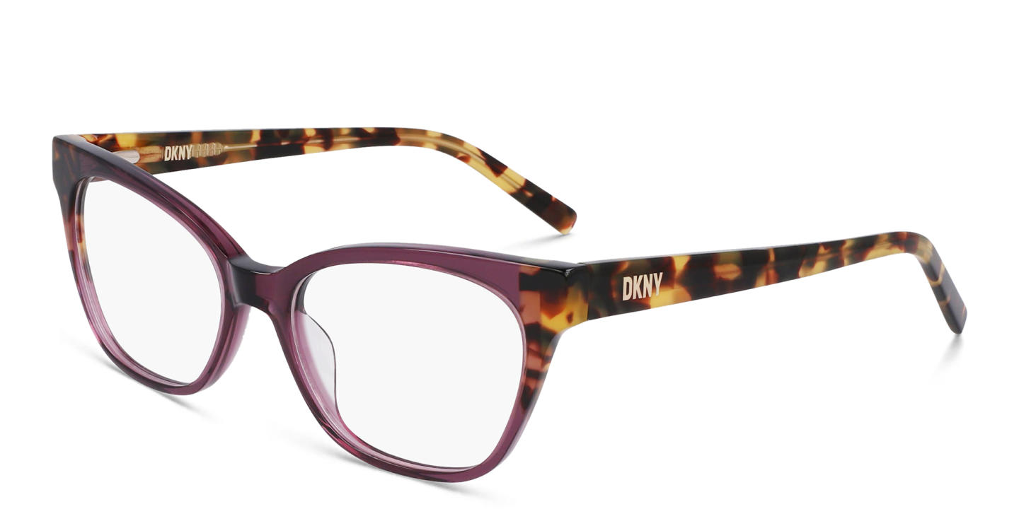 DKNY Cat-Eye Eyeglasses in Tortoise – Product Photo 1
