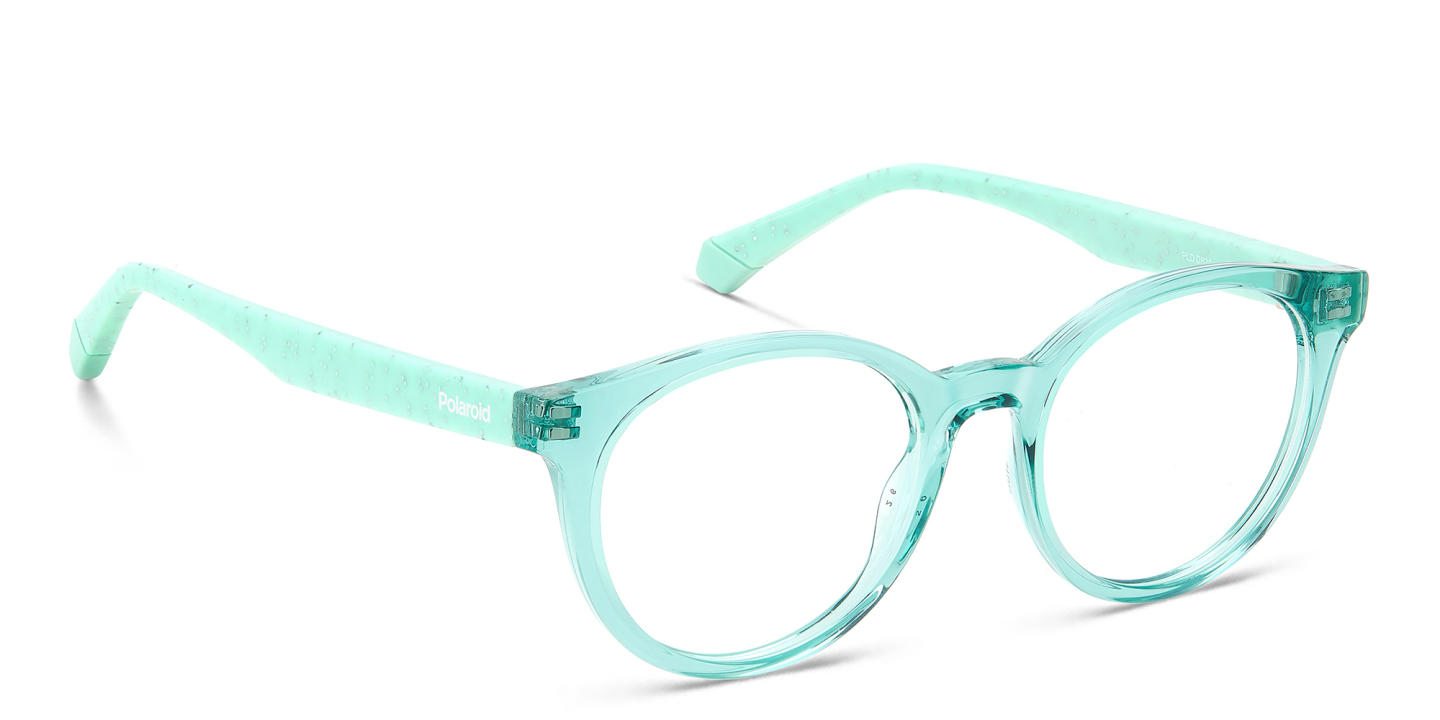 Shop Polaroid Kids Kids Round Eyeglasses in Blue online.