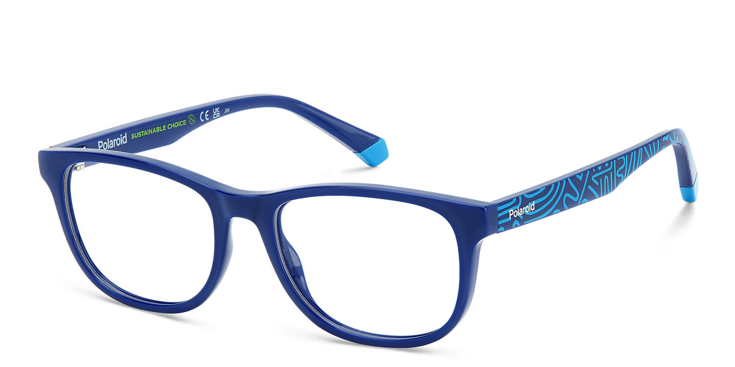 تسوق نظارة طبية بإطار مستطيل للأطفال بولارويد كيدز بلون أزرق أونلاين.