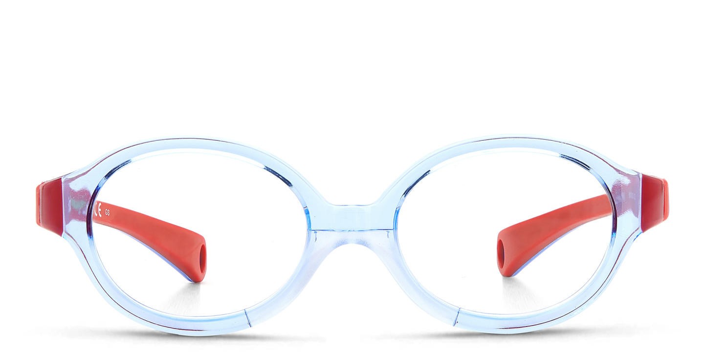 Polaroid Kids Kids Round Eyeglasses in Blue – Product Photo 0