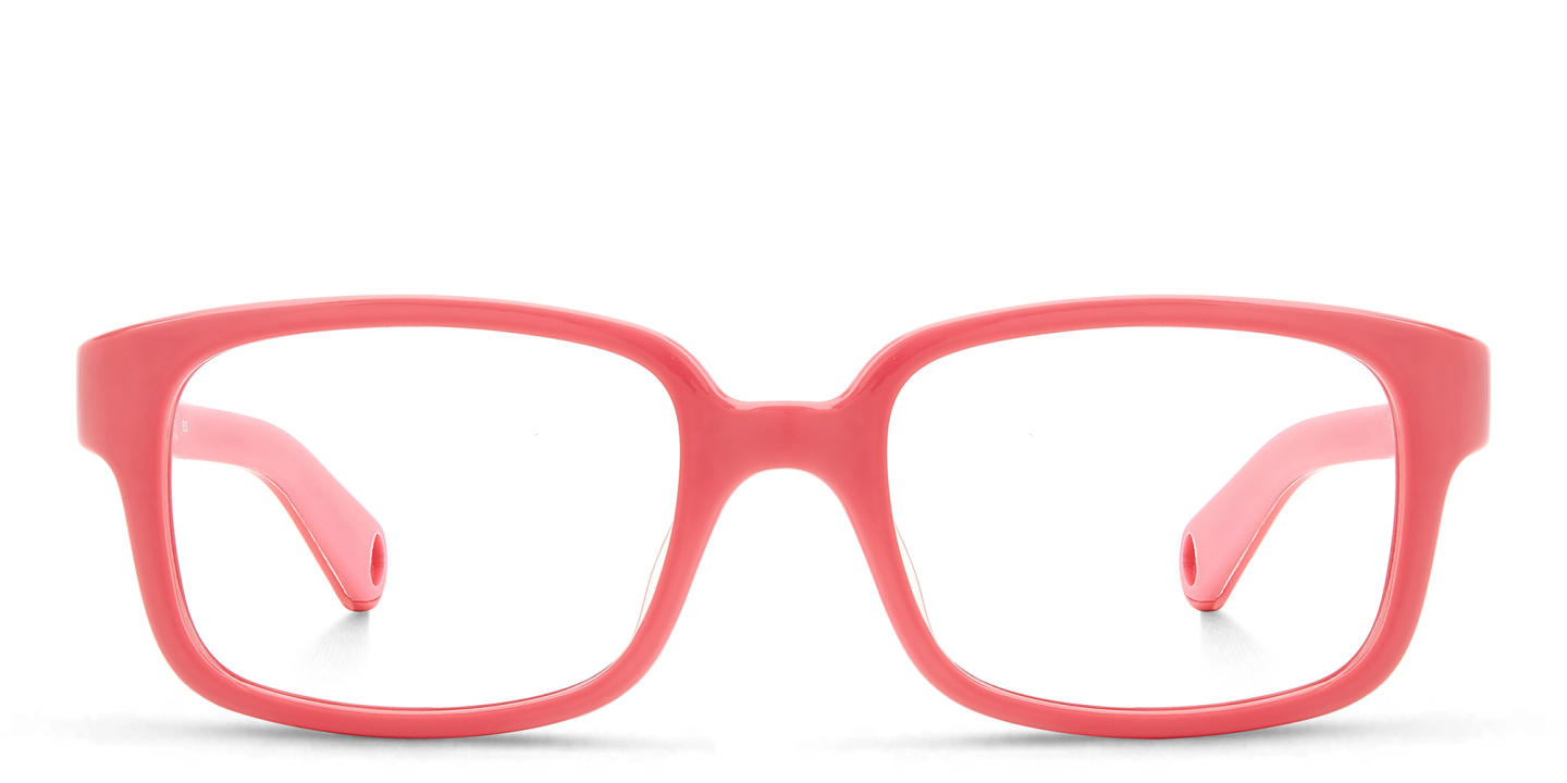 Polaroid Kids Kids Rectangle Eyeglasses in Pink – Product Photo 0