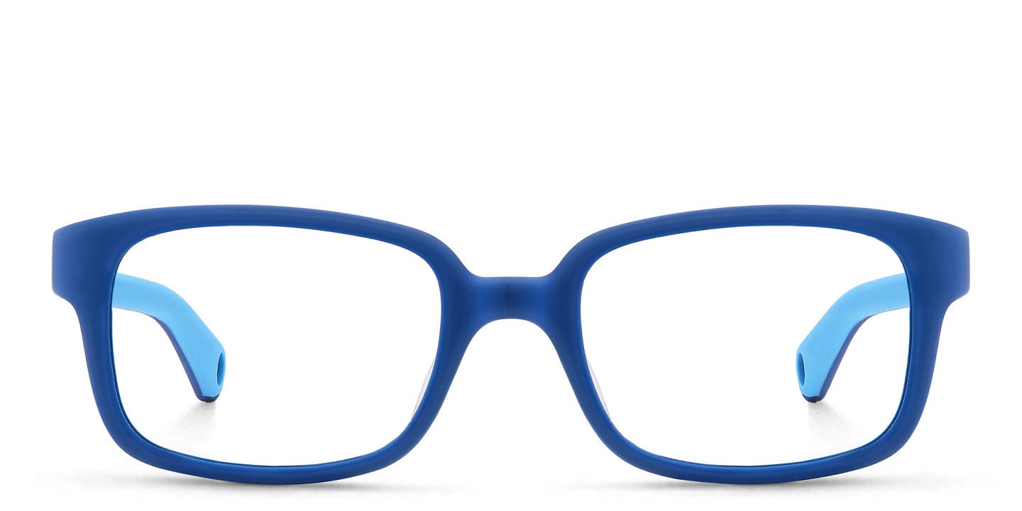 Polaroid Kids Kids Rectangle Eyeglasses in Blue – Product Photo 0