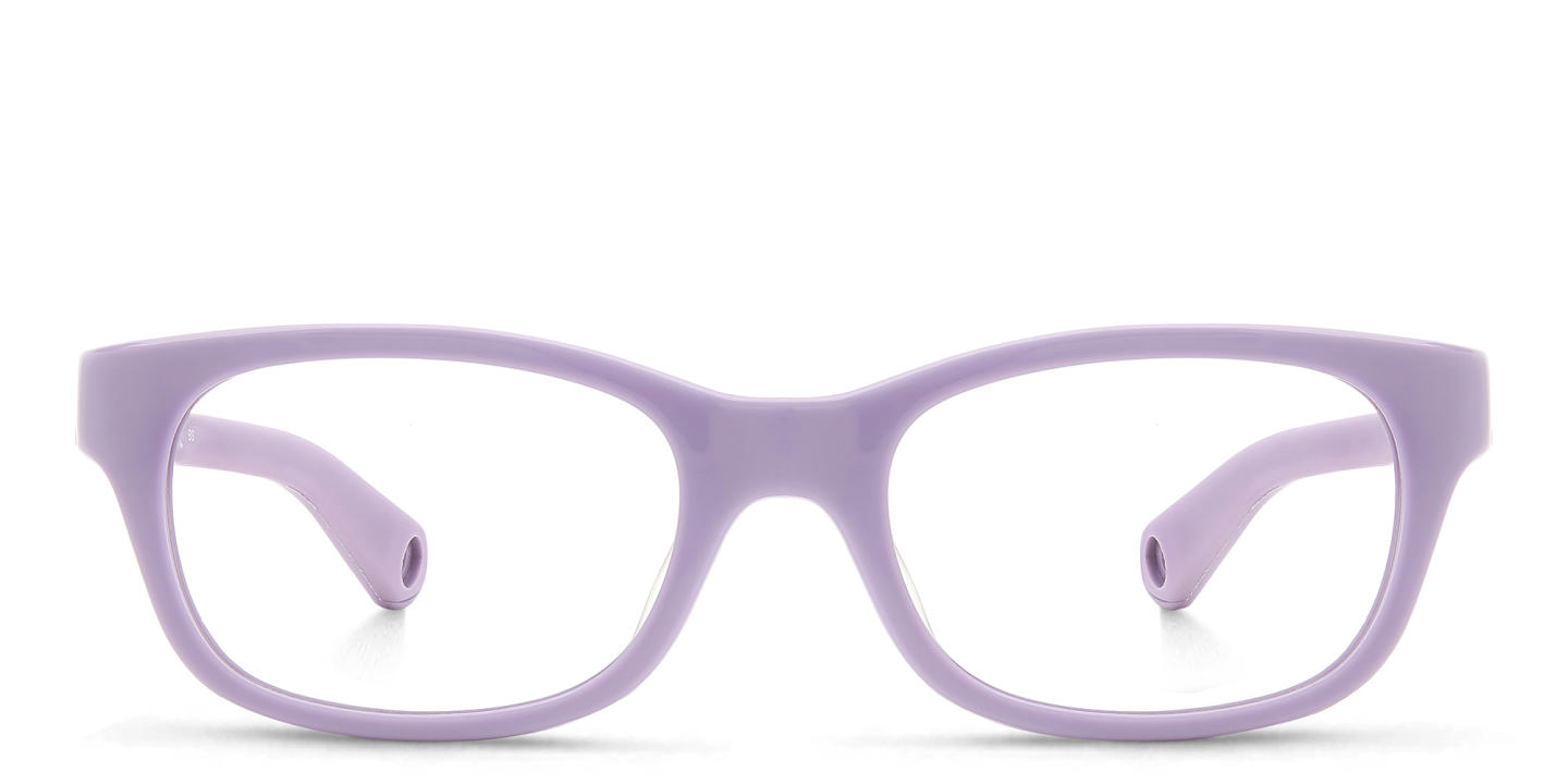 Polaroid Kids Kids Rectangle Eyeglasses in Purple – Product Photo 0