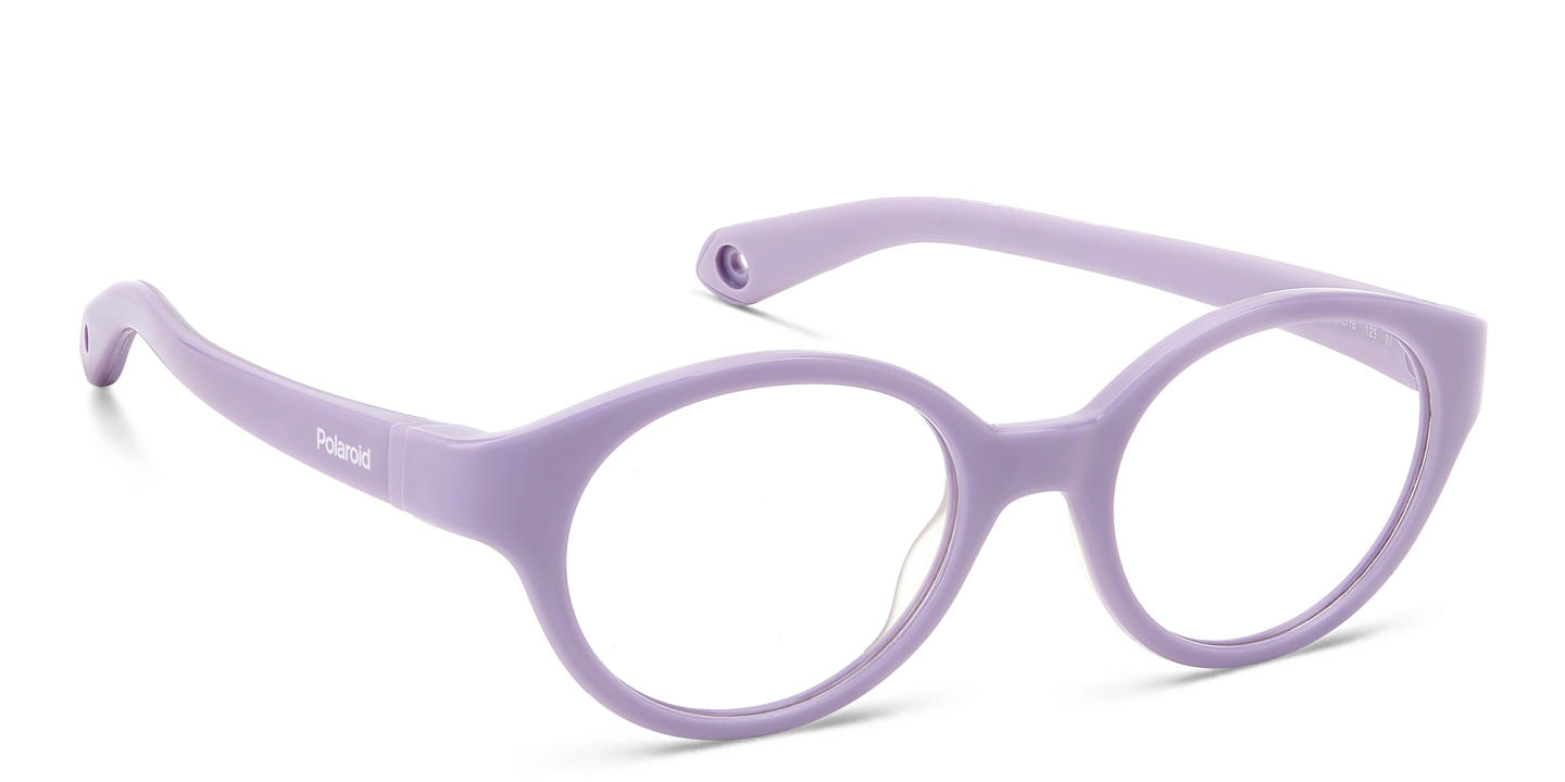 Shop Polaroid Kids Kids Round Eyeglasses in Purple online.