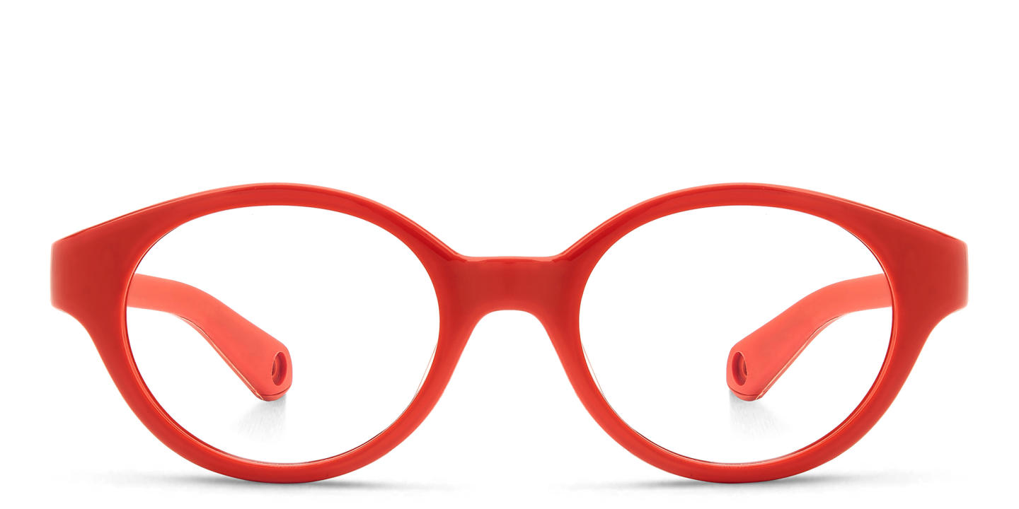 Shop Polaroid Kids Kids Round Eyeglasses in Orange online.