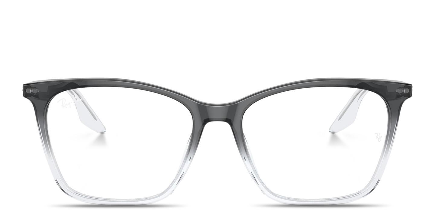 Shop Ray-Ban Optics Cat-Eye Eyeglasses in Dark Grey online.