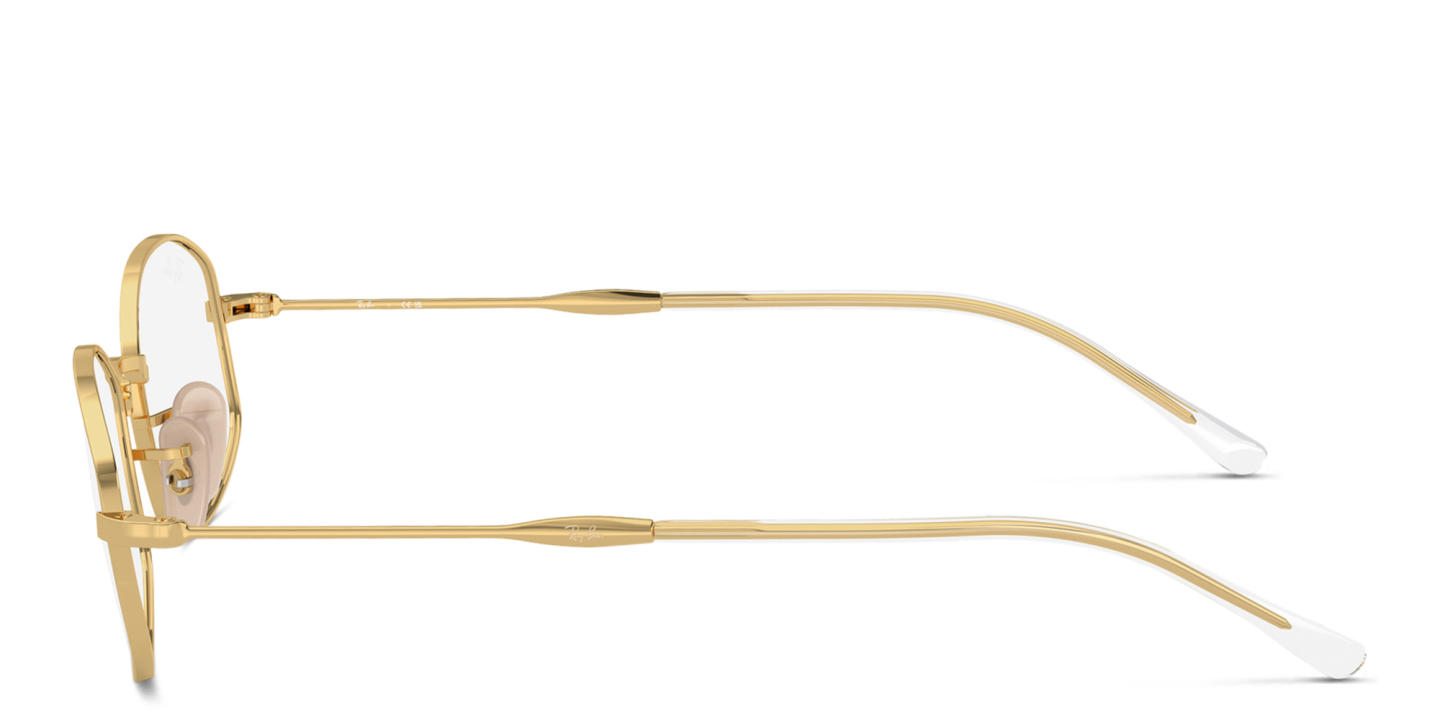 Shop Ray-Ban Unisex Square Eyeglasses in Brown online.