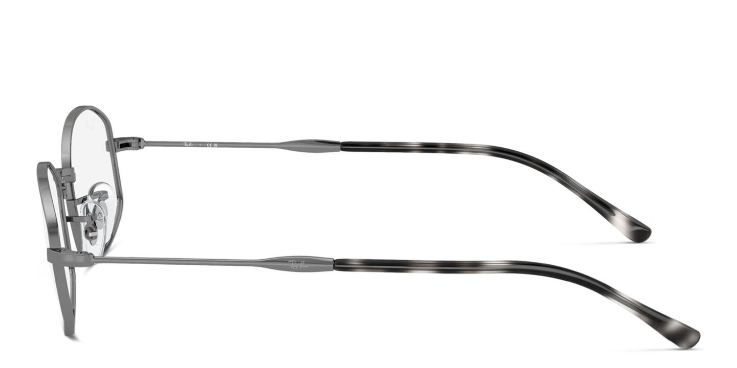 Shop Ray-Ban Unisex Pillow Eyeglasses in Gunmetal online.