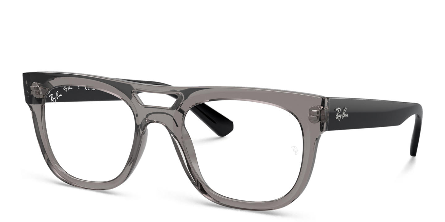 Shop Ray-Ban Lloyd Optics Bio-Based Unisex Square Eyeglasses in Grey online.