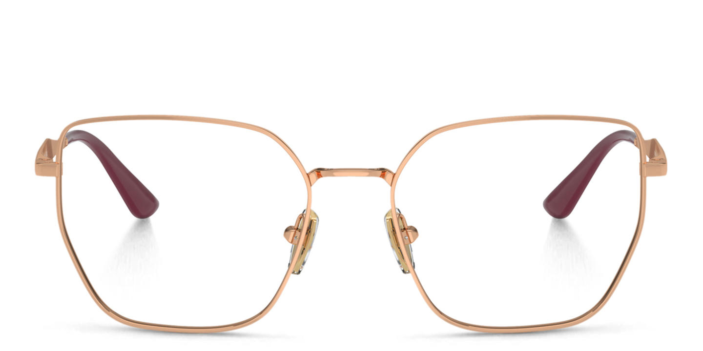 Vogue Eyewear Irregular Eyeglasses in Gold – Product Photo 0
