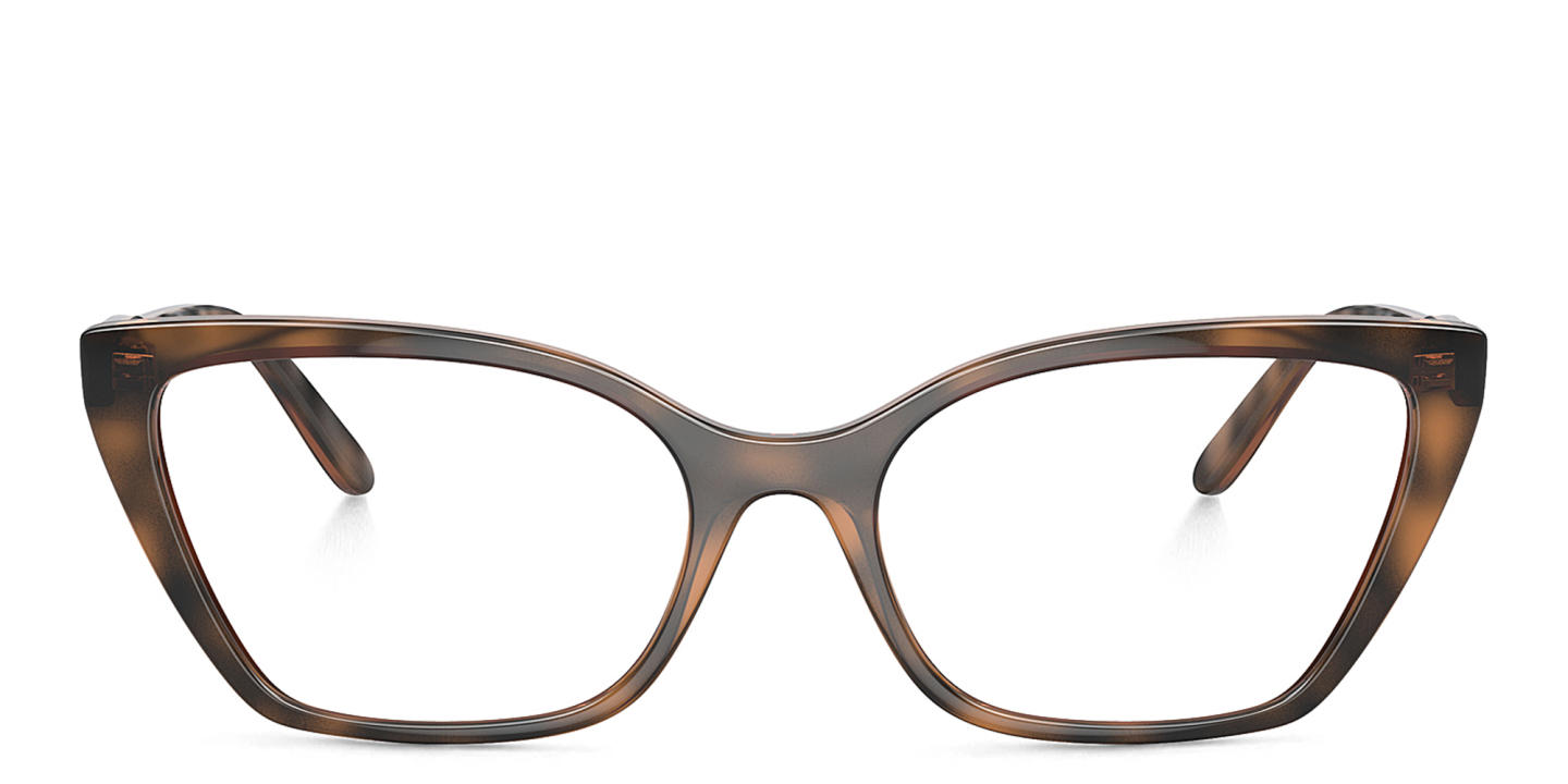 Shop Vogue Eyewear Cat-Eye Eyeglasses in Brown online.