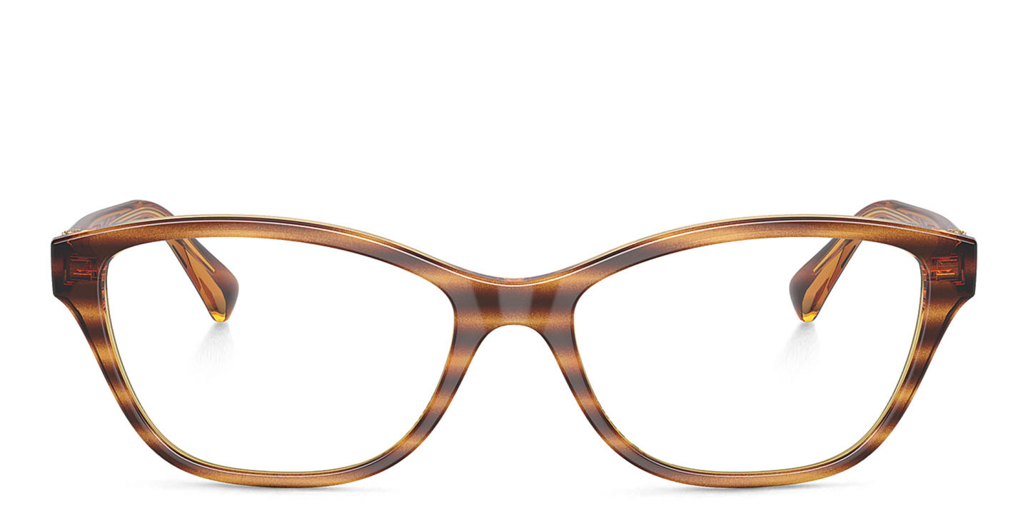 Vogue Eyewear Rectangle Eyeglasses in Havana – Product Photo 0