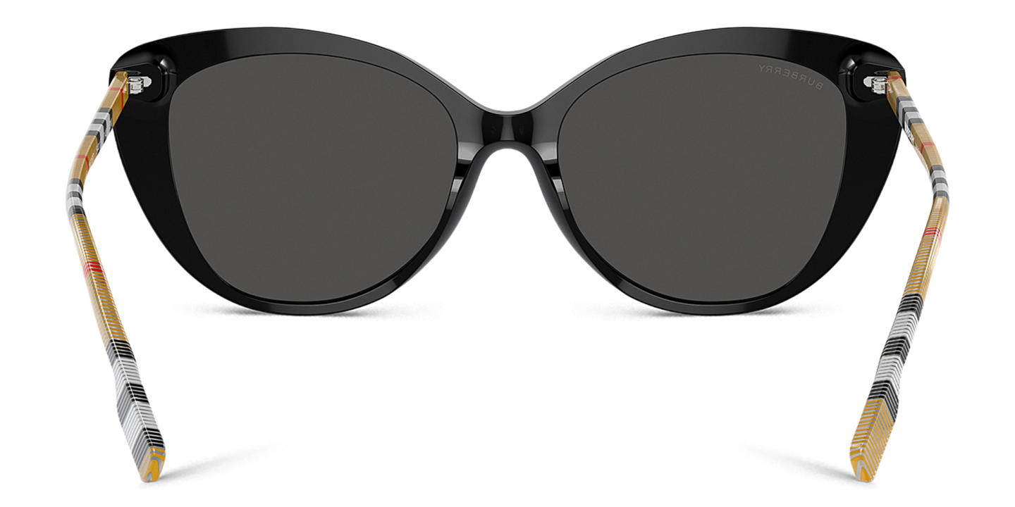 BURBERRY Cat-Eye Sunglasses in Black – Product Photo 3