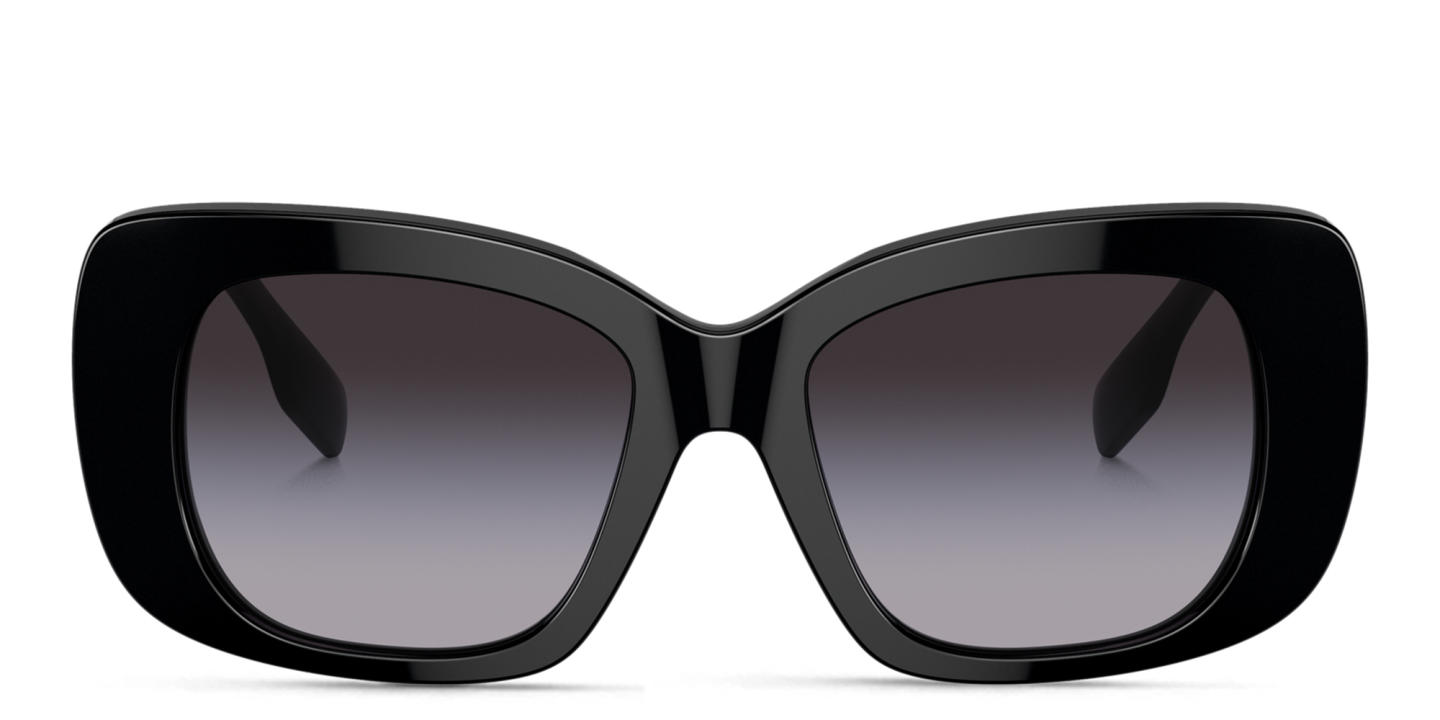 BURBERRY Square Sunglasses in Black – Product Photo 0