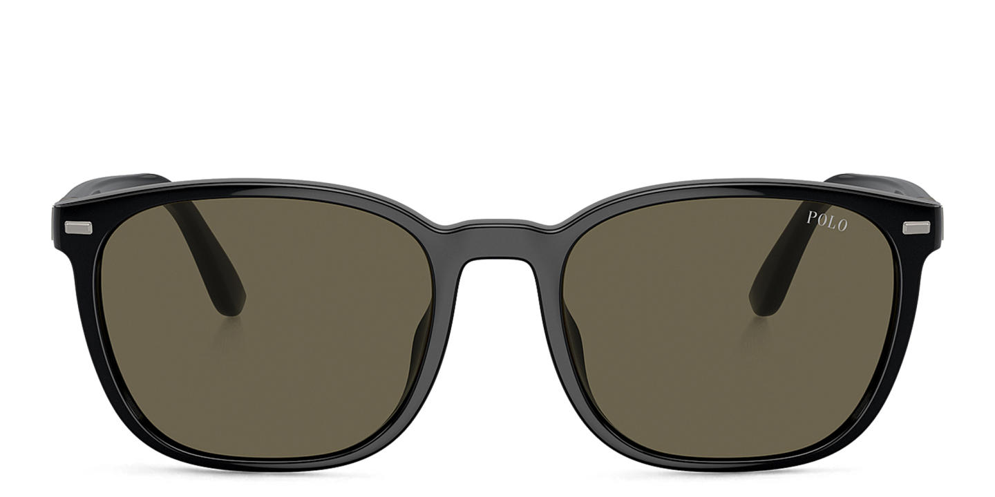 POLO Square Sunglasses in Black – Product Photo 0